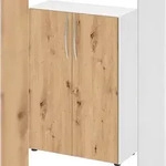 b&uuml;m&ouml; Mehrzweckschrank 80cm breit, Aktenschrank o. Schuhschrank klein, Schrank...