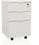 Rollcontainer / Schreibtischcontainer DAVIK wei&szlig; hjh OFFICE