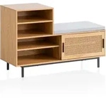 KADIMA DESIGN Schuhbank mit Sitzfl&auml;che 120x75,5x40 cm Garderobenbank...