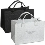 KESPER 2er Set, Taschen in Filzoptik 43x50x25cm