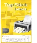 TOP STICK Universal-Etiketten, 199,6 x 289,1 mm, wei&szlig;