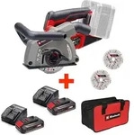 Einhell Akku-Mauernutfr&auml;se TP-MA 36/30 Li BL + 2x 2.5Ah Akku Starterkit und
