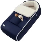 MONZANA&reg; Babyfu&szlig;sack Basic Marineblau