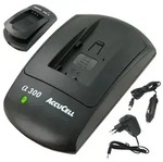 AccuCell Ladeger&auml;t passend f&uuml;r Canon BP-709 Akku, BP-718, BP-727, BP-745