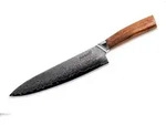 Pasoli-Damast-Chefmesser, Klinge 20 cm