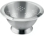 TABLE PASSION Weis 215265 Edelstahl Seiher Standseiher 26cm H&ouml;he 14cm poliert