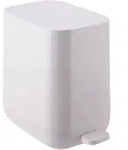 Relaxdays M&uuml;lleimer, 7 Liter, Absenkautomatik, entnehmbarer Inneneimer, matter