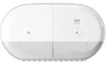 Tork SmartOne&reg; Mini Doppelrollenspender f&uuml;r Toilettenpapier Wei&szlig; T9, Hohe