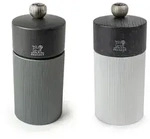 PEUGEOT M&uuml;hlenset 12cm Carbon Alu Pfefferm&uuml;hle Salzm&uuml;hle Stahlmahlwerk LINE