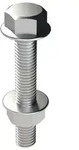 25 Stk. Unex Schraube DIN 6921 66859-A4