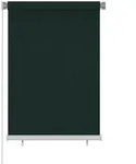 vidaXL Au&szlig;enrollo 105 (B) x 140 (H) cm Dunkelgr&uuml;n HDPE