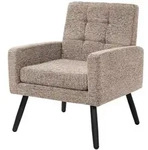 ML-Design Sessel Wohnzimmer, Relaxsessel mit Armlehnen, Lesesessel bequem,