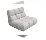 KAWOLA Sessel VIVIEN Drehsessel Velvet silber
