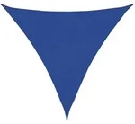 vidaXL Sonnensegel 160 g/m2 Dreieckig Blau 5x5x5 m HDPE