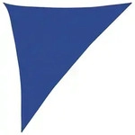 vidaXL Sonnensegel 160 g/m2 Dreieckig Blau 3x4x5 m HDPE