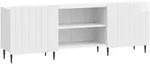 vidaXL TV-Schr&auml;nk Hochglanz Wei&szlig; 150 x 31 x 52 cm Holzwerkstoff
