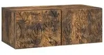 vidaXL Wandmontierter TV-Schrank 59,5 x 31 cm Ger&auml;ucherte Eiche