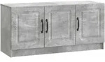 vidaXL TV-Schr&auml;nk Betongrau 99 x 34,5 x 47 cm Holzwerkstoff