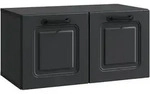 vidaXL Wandmontierter TV-Schrank Schwarz 59,5 x 31 x 30 cm