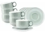 Seltmann Weiden Sento Home Milchkaffeetasse mit Untertasse 350 ml 6er Set - Aura mint