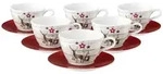 Seltmann Weiden Life Christmas Milchkaffeetasse mit Untertasse 370 ml 6er Set
