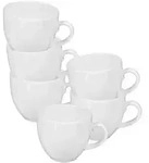 Seltmann Weiden Rondo/Liane Wei&szlig; Espressotasse 0,11 l 6er Set