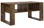 vidaXL Couchtisch Ger&auml;ucherte Eiche 92 x 49,5 x 45 cm Holzwerkstoff