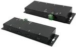 EXSYS EX-1234HMVS 4 Port USB 3.2 Gen2 Hub mit 2x USB-C und 2x USB-A Anschluss