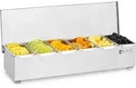 Royal Catering Zutatenbeh&auml;lter - Edelstahl - 6 x 450 ml