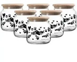 Ritzenhoff & Breker Mika Cat Leckerli-Dose mit Deckel &oslash; 10 cm 6er Set