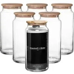 Ritzenhoff & Breker Varu Vorratsglas 1,2 l 6er Set
