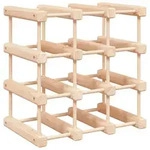vidaXL Weinregal f&uuml;r 12 Flaschen 36x23x36 cm Massivholz Kiefer