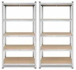 Albatros SR2S Schwerlastregal 875 kg 2er Set &ndash; Metallregal 180x90x40 cm, 5