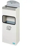PROREGAL Robuster Wandascher mit Schild | 4 Liter, HxBxT 55x14,5x22cm |...