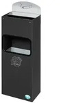 PROREGAL Robuster Wandascher mit Schild | 4 Liter, HxBxT 55x14,5x22cm |...