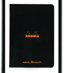 Rhodia 10x Notizheft Rhodia dotBook A5 48 Blatt dot/punktkariert 80g - Schwarz