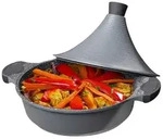 Aluguss Tajine Tagine &Oslash;28cm Induktion Silikongriffe Gartopf Dampfgarer Br&auml;ter