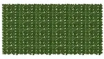 vidaXL Balkonsichtschutz mit Bl&auml;ttern 300 x 150 cm