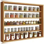 VCM K&uuml;chenm&ouml;bel H&auml;ngeschrank Esaldi Buche H. 60 x B. 80 x T. 10 cm