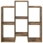 vidaXL Sideboard Ger&auml;ucherte Eiche 90 x 30 x 90 cm
