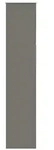 vidaXL Verdunkelungsrollo Grau 40x210 cm Stoffbreite 35,7 cm Polyester