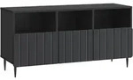 vidaXL TV-Schr&auml;nk Schwarz 102 x 34,5 x 50 cm Holzwerkstoff