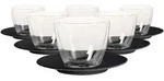 Villeroy & Boch Manufacture Rock Caf&eacute; au Lait-Set schwarz 6er Set