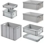 BRB Set mit 7 Eurobeh&auml;ltern in 6 versch. Gr&ouml;&szlig;en/H&ouml;hen, 2x 400x300 / 5x 600x400