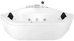 AcquaVapore Whirlpool Pool Badewanne Eckwanne Wanne W20R 140x140cm mit Radio und