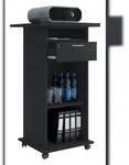 VCM Hifi-M&ouml;bel Neta Schwarz H. 108 x B. 60 x T. 50 cm