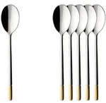 Villeroy & Boch Ella teilvergoldet Espressol&ouml;ffel 6er Set