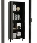 VCM B&uuml;roschrank Flokas Schwarz