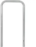 Baumarktplus Fahrradanlehnb&uuml;gel 115x58 cm Stahl feuerverzinkt &Oslash; 48 mm zum
