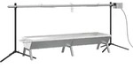 vidaXL Rotisserie-Grill Automatisch Edelstahl